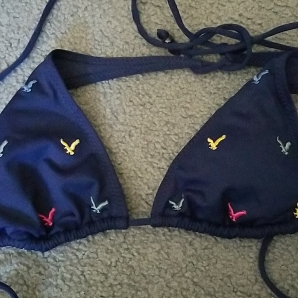 🌸2 for $29, must buy 2! American Eagle bikini with eagle design. EUC - Picture 4 of 7
